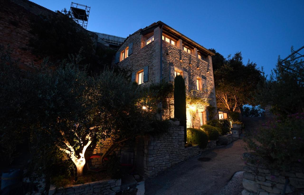 Le Bonheur Villa Gordes Eksteriør bilde