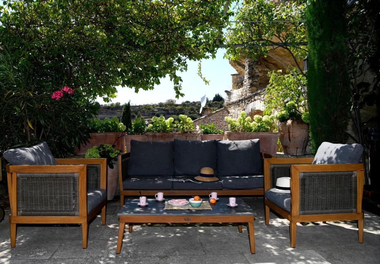 Le Bonheur Villa Gordes Eksteriør bilde